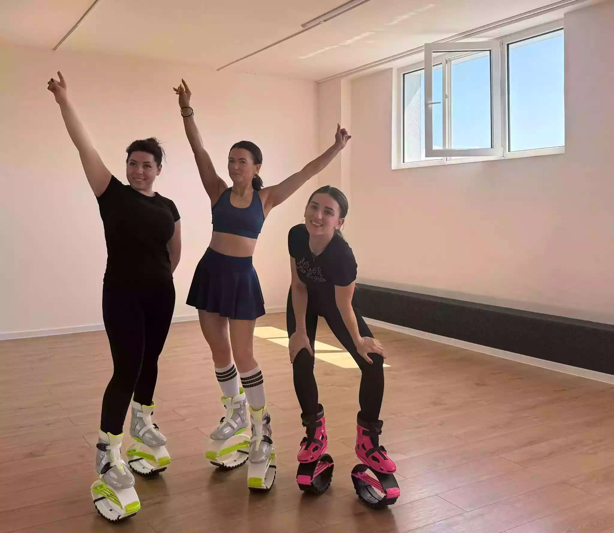 Kangoo jump Flow Body Flow Barre tréningy tanečná škola